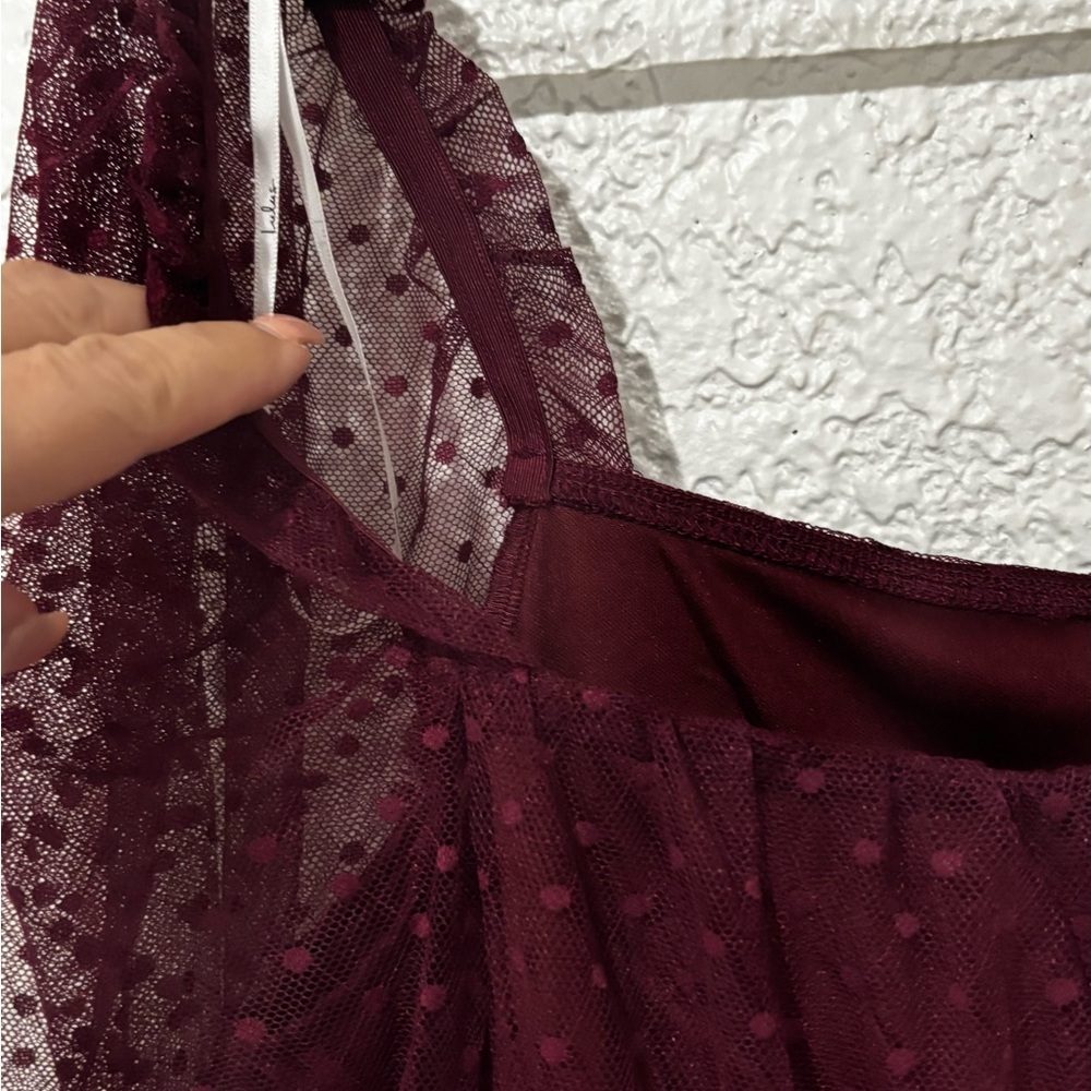Lulu's Deep Red Mini Dress - Picture 11 of 12